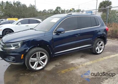 2016 Volkswagen Tiguan R-Line from USA, damaged, VIN WVGAV7AX3GW557661
